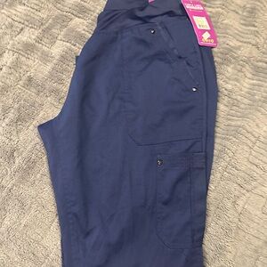 Blue Cargo Pants